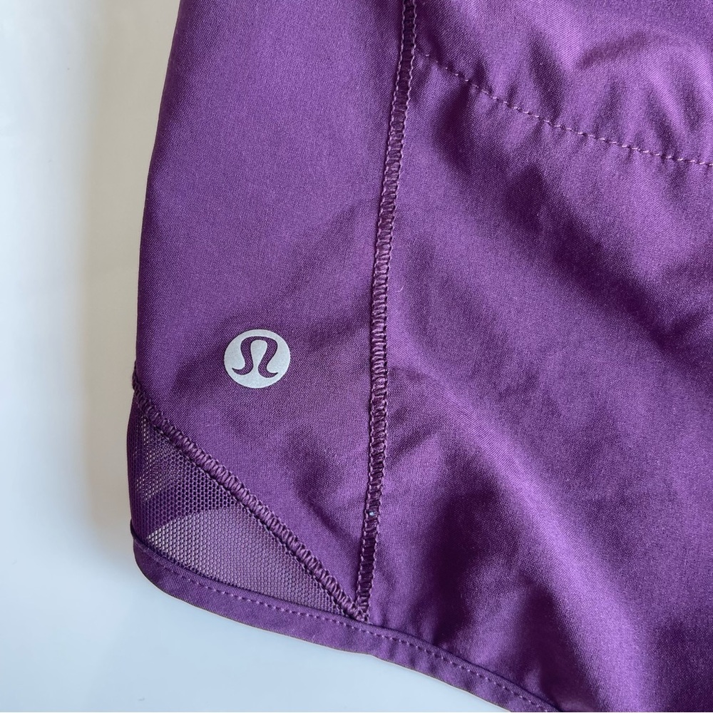 Purple Lululemon Athletic Shorts - Picture 7 of 9